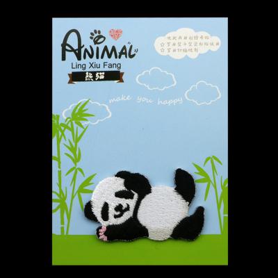 China Garment\jeans\DIY\bags\Overcoat Cartoon Series Animal Embroidery Patches For Clothing Backpack Decorative Applique Patches Badge for sale