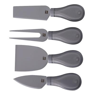 China Viable the most popular cheese knife stainless steel cheese tool kit with non-stick coating process for sale