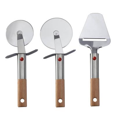 China Sustainable Factory Outlet Kitchen Tools And Home Gadgets Pizza Shovel Stainless Steel Pizza Cutter for sale