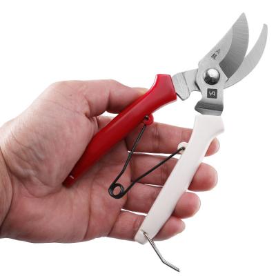 China YQ Handle Anti-Slip High Hardness Handle Stainless Steel Yard Garden Scissors for sale