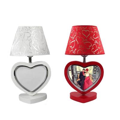 China Custom Sublimation Masks Double Side Sublimation Aluminum Printing Desk Lamp For Novelty Gift / Home Decor for sale