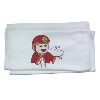 China 35X75cm Rectangle Sublimation Blanks Polyester Disposable Towel With Soft Feel For Christmas/Baby Gifts for sale