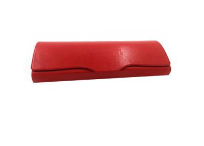 China PU Hard Iron Optical Glasses Case With Customized Logo Optical Frame Cases for sale