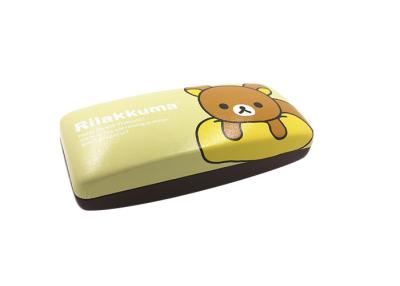 China Small Beer Hard children's  Eyeglasses Case / Leather Spectacle Case for sale