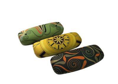 China Hard Western Style Fabric Optical Glasses Case Printing Eyeglasses Case for sale