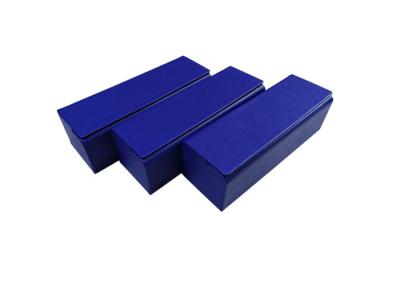 China Blue Custom Logo Pu Leather Optical Glasses Case Medium-size Sunglasses Packing for sale