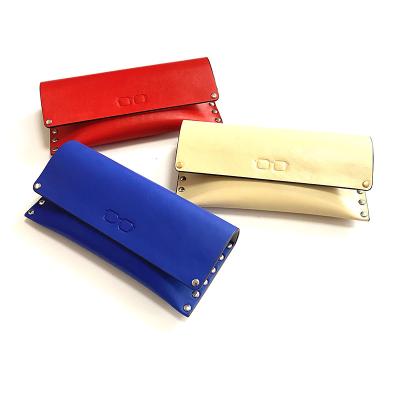 China Portable Wallet PU Leather Eyeglasses Pouch Sunglasses Case bag for sale