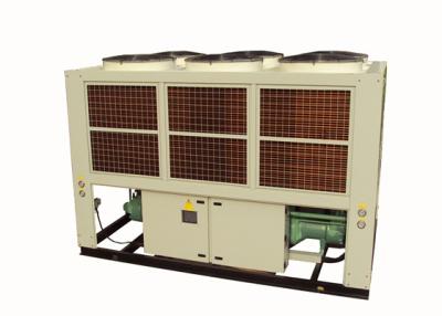 China Copper Fins Condenser Air Cooled Screw Chiller With Bitzer Screw Compressor for sale