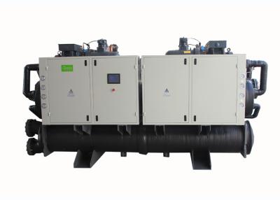 China Industrial Water Cooled Screw Compressor Chiller With Refrigerant R407C for sale