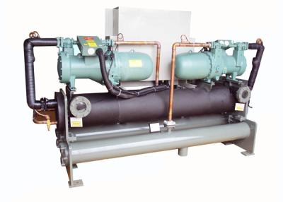 China 560kW Semi - Hermetic Water Cooled Water Chiller , Shell and Tube Heat Exchanger for sale