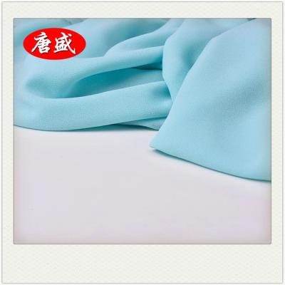 China Soft Hand Feel Chiffon Fabric RPET Shrink-Resistant Chiffon Printed Fabric For Lady's Dress for sale