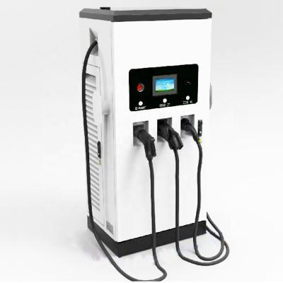 China dc 3 ccs1 ccs2 EV gun charging station chademo EV charging station fast charger JWV10+ for sale