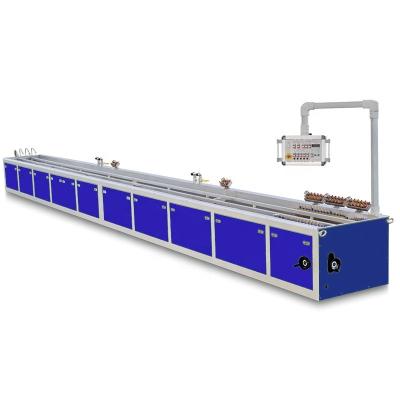 China Hot Selling Good Quality PVC Profile And Wpc Railing Plastic Profile Extrusion Machine Line for sale