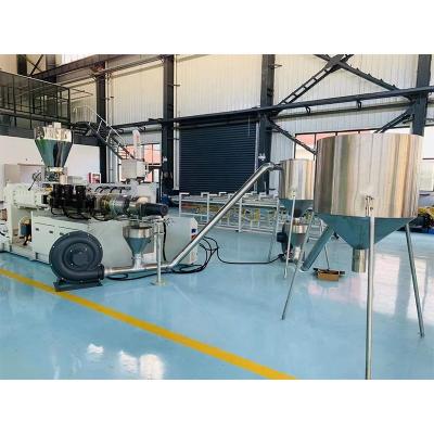 China Pelletizing 80 / 156 Line 3 Grade Extruder Granulator Machine / Pelletizer Air Convey Cooling for sale