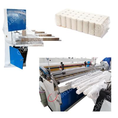 China Paper Industry Automatic Perforating Rewinder Embossed Toilet Paper Tissue Paper Making Machine for sale