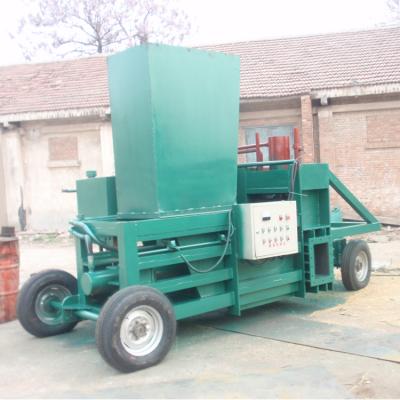 China Compress sawdust factory supply contract hay baler for sale square baler grass baler for sale