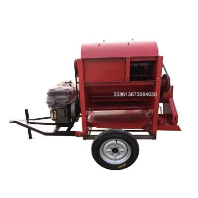 China Small Wheat Wheat Mobile Wheat Thresher Wheat Sheller Thresher for sale