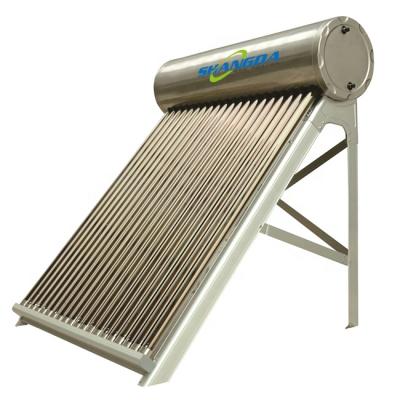 China China Factory Made Solar Solar Water Heater Outdoor 100 Liter Stainless Steel Water Heater Swimming Pool Heater for sale