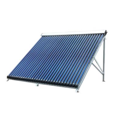 China Household 24 Holes Solar Panel Water Heater Heat Pipe Heat Pump Solar Water Heater for sale