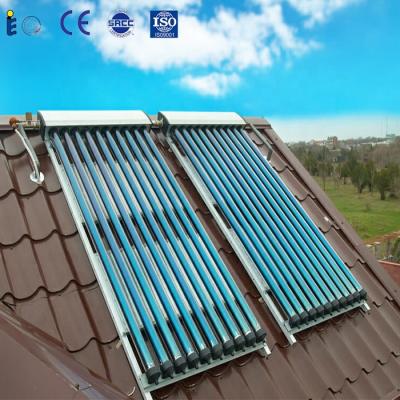 China Hotel Heat Pipe Solar Collector Price Water Heating System Solar Water Heater Collector for sale