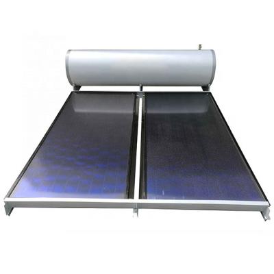 China 2021 Best Selling Outdoor Plate Solar Heater 300l Plate Solar Power Water Heater Solar Water Heater for sale