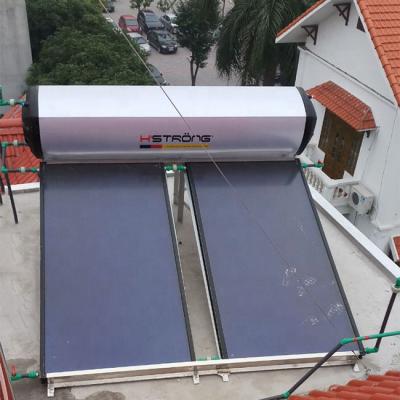 China Household 300l Flat Plate Solar Water Heater Solar Panel Heating System Home Heater for sale