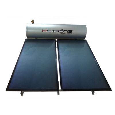 China 300 Liter Outdoor Flat Plate Solar Water Heater Water Heater With Solar Panel Hot Water Solar Panels for sale