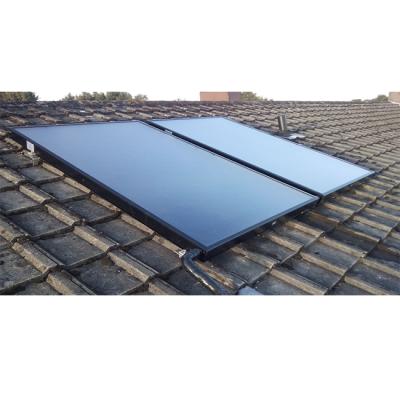 China Hotel Flat Solar Water Heater Kit Solar Collector Water Heater Swimming Pool 2000x1000x80mm for sale