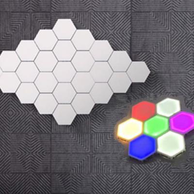 China Decorative Lighting KMG RGB Led Light Control Hexagon Touch Creative Home Light for sale