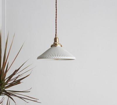 China EUROPEAN KMG Single Ceramic House Hanging Pendant Lamp For Lighting for sale