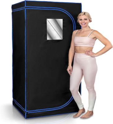 China 2021 New Portable Steam Sauna Tent Home Computer Control Panel Full Body Spa Sauna Tent Portable Beauty Spa Personal Use for sale