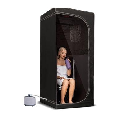 China 2021 New Steam Computer Control Panel Sauna Computer Full Body Spa Sauna Tent Portable Outdoor Beauty Spa Personal Use Infrared Sauna Blanket for sale