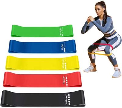 China Portable Resistance Band Exercise Loop Band Yoga Bands For Home Or Outdoor for sale