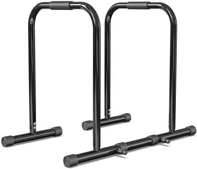 China Universal Adjustable Height Dip Bar Station Pull Up Bar Lebert Equalizer Bar for sale