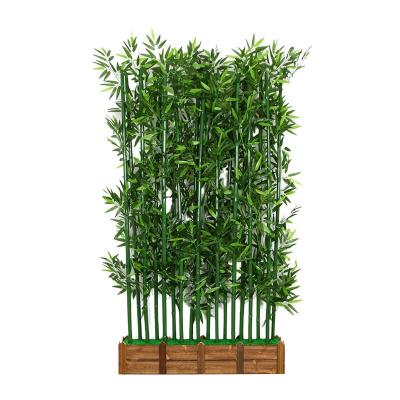 China Natural Touch Latest Best Selling Products Outdoor Decorative Artificial Lucky Bamboo Plant Leaves Artificial Bamboo for sale