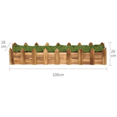 China Latest Best Selling Non Perishable Products Wood Made Flower Box Artificial Bamboo Anticorrosive Wood For Bamboo for sale