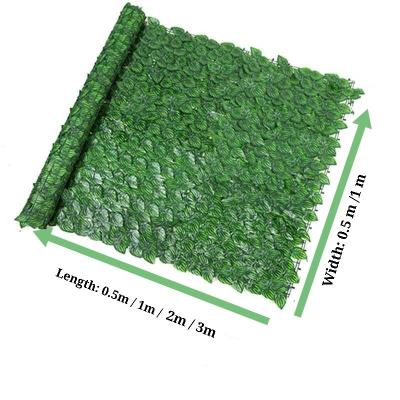 Cina 1 x 3m Landscape Artificial Plant Fence Environmental Friendly and Pollution Free Plastic Hedge in vendita