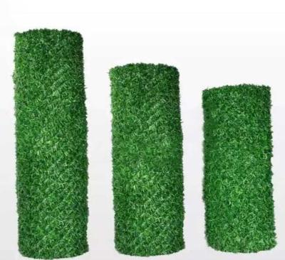 China Sustainable UV Proof Green Wall Decorated With Fence Artificial Grass Fence à venda