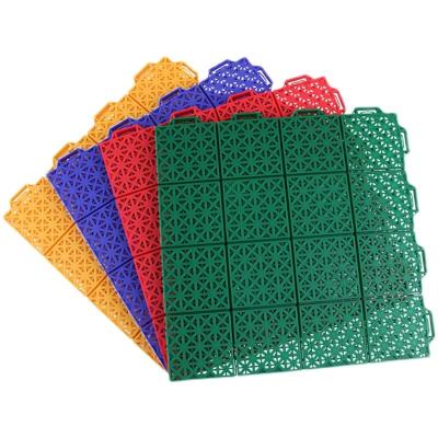 Κίνα Durable And Strong Plastic Floor Tile School Kindergarten Bathroom Toilet Floor Mats Rugs Bathroom Solid Non-slip Floor Mats προς πώληση