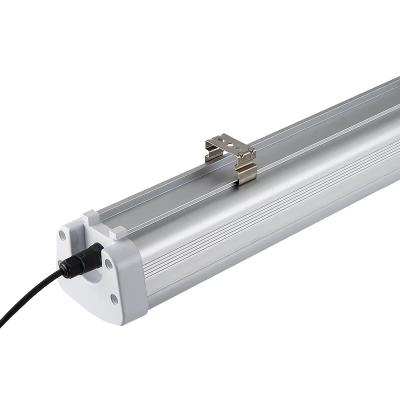 China 80 Ra Tri-proof Aluminum Shop Lights 4ft 54w Linear Batten Lamp with 50000 Hours Lifespan for sale