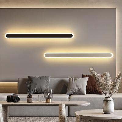 China Home Nordic Wall Lamp Strip for Working Time of 30000 Hours in Modern Minimalist Style for sale