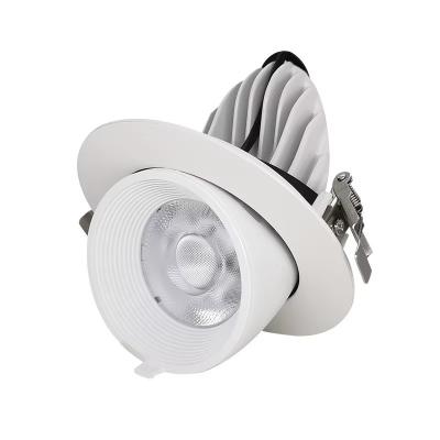 China AC Power Supply LED Down Light for Home Shop Office Adjustable Angle and High CRI95 for sale