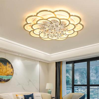 China Free sample NO Modern Style Large Crystal Ceiling Lustre Chandeliers for Bedroom Hotel for sale