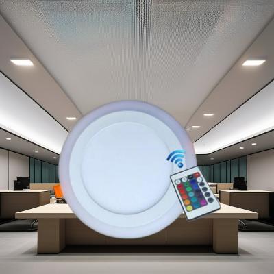 China Modern Design Two-Color 18 6W LED Panel Light for Commercial Lighting in KTV Corridor for sale