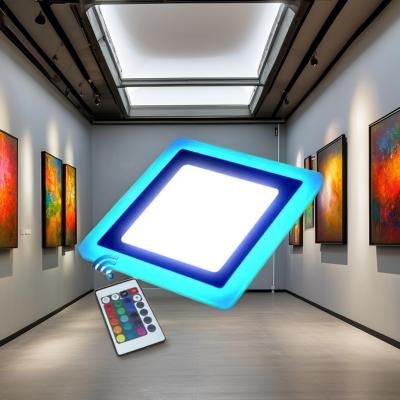 China AC 85-265V Input Voltage Slim Square Recessed Mounted LED Panel Light for Household for sale