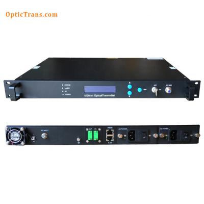 China FTTH 1550nm Overlapped Optical Transmitter Direct Modulated Optical Transmitter (OPT-1550I-W) for sale