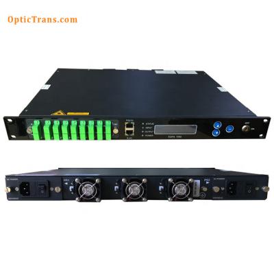 China FTTH Multi Output Optical Amplifier FTTH 1550nm / High Power CATV EYDFA for sale