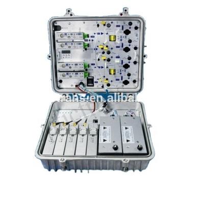 China Outdoor HFC Network Fiber Optic Workstation 2RX 2TX Module for sale