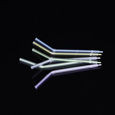 China Dental Material 92*3.87mm Air Water Disposable Dental Regional High Quality Colorful Plastic Syringe Tip Three Way Syringe for sale