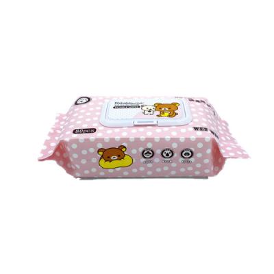 China Cleaning Super Thick Soft No Fluorescent Agent Chemical Free Natural Care Sensitive Baby Wipes for sale